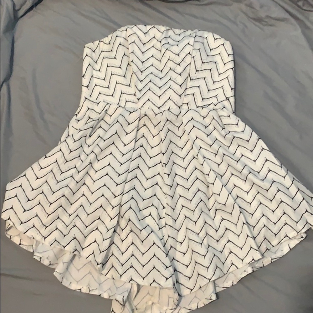chevron romper